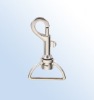 Snap hook plated nickel color, size:59*35mm