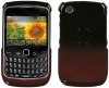 Snap-on PU Garphic Case for BlackBerry Curve 3G 9300 / 9330 / 8520 / 8530