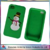 Snowman silicone mobile phone cases
