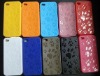 So cute design bear's paw print Silicone/TPU Phone Case for iphone4s