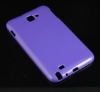 Soft Candy Tpu Gel Case Cover For Samsung Galaxy Note GT-N7000 i9220 Purple