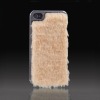 Soft Fur style for iPhone 4 4S Cell Phone Case