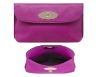 Soft Leather Compact Flapover Coin Purse