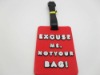 Soft PVC Golf Bag Tag