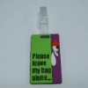 Soft PVC luggage tag