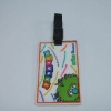 Soft PVC luggage tag