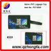 Soft PVC travel tags