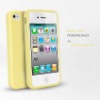 Soft Rubber skin case for iPhone 4S