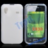 Soft TPU Cover Case for Samsung Galaxy Ace S5830, White