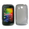 Soft TPU GEL Skin Case cover-S type for HTC Explorer mobile phone