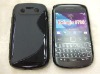 Soft TPU Rubber Skin Cover For Blackberry Bellagio 9790 S Type Design