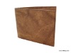 Soft cow leather wallet.