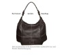 Soft genuine leather handbag