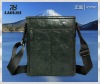 Soft horsehide leather messenger bag
