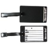 Soft plastic PVC luggage tag with paper,eco-friendly