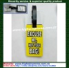 Soft pvc luggage tag