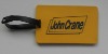 Soft rubber luggage tag