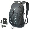 Solar Charger Backpack for charging mobile phone