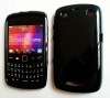 Solid black TPU Case for Blackberry curve 9350 9360 9370 protector cover