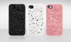 Solid empaistic rose cover case for iPhone4/iphone4s
