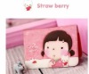 South Korean Fashional design cards holder with a lovely girl