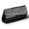 Sparkling rhinestone crystal hard case evening clutch bag 063