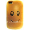 Special Smile Bread Design Durable Foam Case Cover Skin Protector For iPhone4