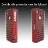 Special design for iphone4 case double side protection