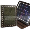 Special design leather case for ipad 2 (OEM)--Hot selling!!!