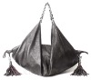 Special-designed women leather handbag with Tassels and ChainsC300167