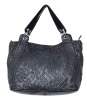 Special effect leather shoulder handbag 9750