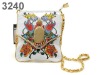 Special printed leather chain bag
