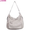 Sporty shoulder bag leather A3039