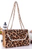 Spring Korean fashion ladies trendy handbags with leopard 063