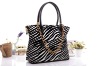 Spring Korean fashion zebra print handbags with lock 063