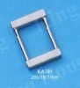 Square buckle,suspend lug in alloy