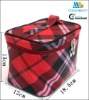 Squarebracket Pattern Cosmetic Bag MBLD0001