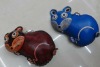 Squirrel shape genuine leather Coin Purses