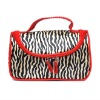 Stain Zebra-stripe Cosmetic bag