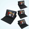 Stand Leather Case (Black) for Amazon Kindle Fire