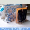 Stand-up Clear PVC Makeup Bag with Zipper