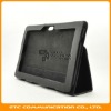 Standing Leather Case for ASUS Transformer TF201, Flip Leather Case Cover Skin for ASUS Eee PAD TF201, Black, OEM welcome