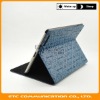 Standing Leather Pouch Cover for iPad 2G, For iPad2G Stand Holder Case, Blue, with Little Bear Pattern logo, 6 colors at stock