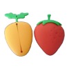 Stawberry shape silicon key case