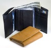 Stock/stocklot men wallet fashion design for USA/France market