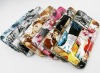 Stocklots,2012 hot sale fashion figure printing style branded wallets