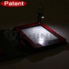 Stone pattern leather case for Kindle Touch with led