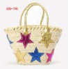 Straw Handbag &Straw Bag& Grass Bag with stars
