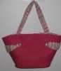 Straw handbag