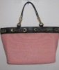 Straw tote bag